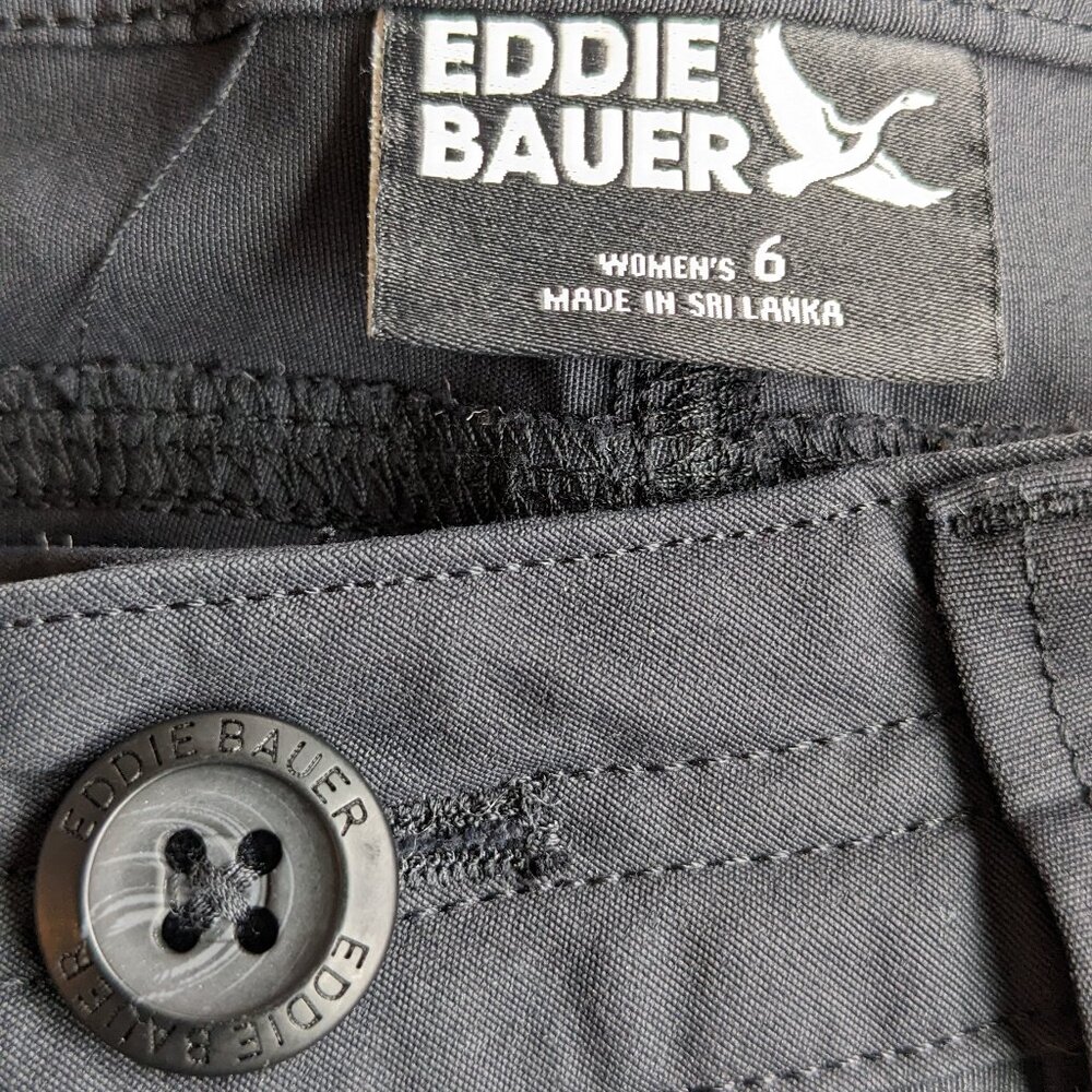 Eddie Bauer, Solid Black Light Weight Activewear … - image 2